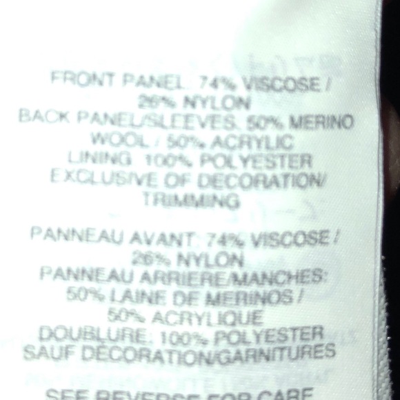 Like new jcrew tan and black cardigan size small - Picture 7 of 7